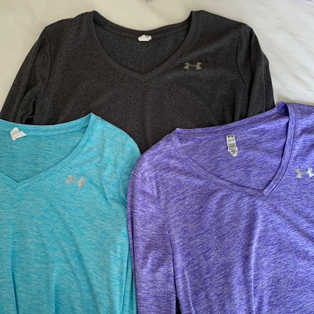 Under Armour 3 long sleeve bundle